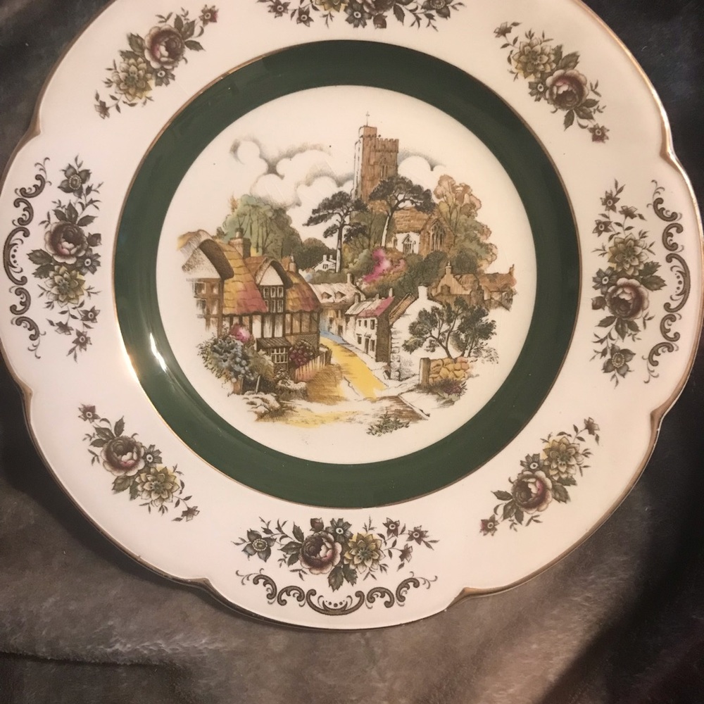 Scott service plate by wood and sons England
